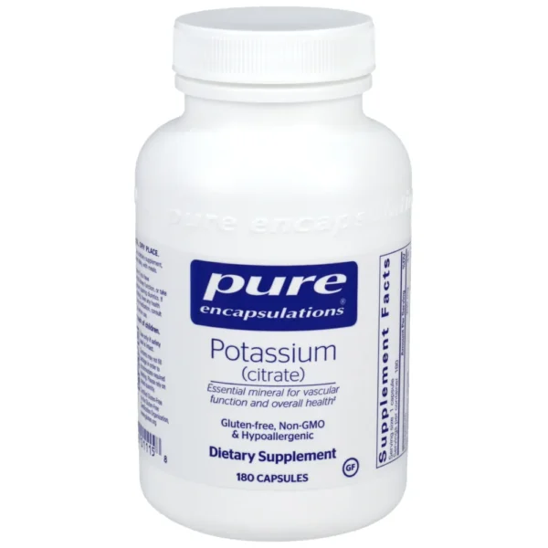 Potassium (Citrate) - 180 capsules