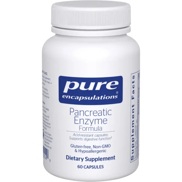 Pancreatic Enzyme Formula - 60 capsules