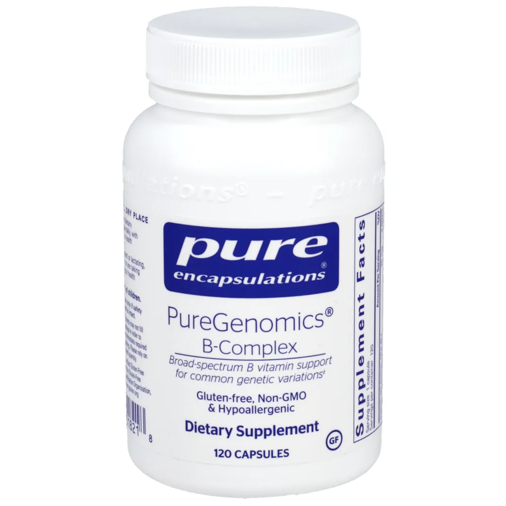 PureGenomics B-Complex - 120 capsules