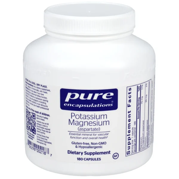 Potassium Magnesium (aspartate) - 180 capsules