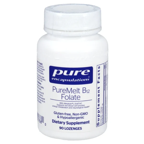 PureMelt B12 Folate Lozenges - 90 lozenges