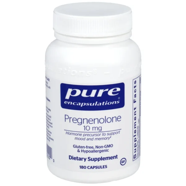 Pregnenolone 10mg - 180 capsules