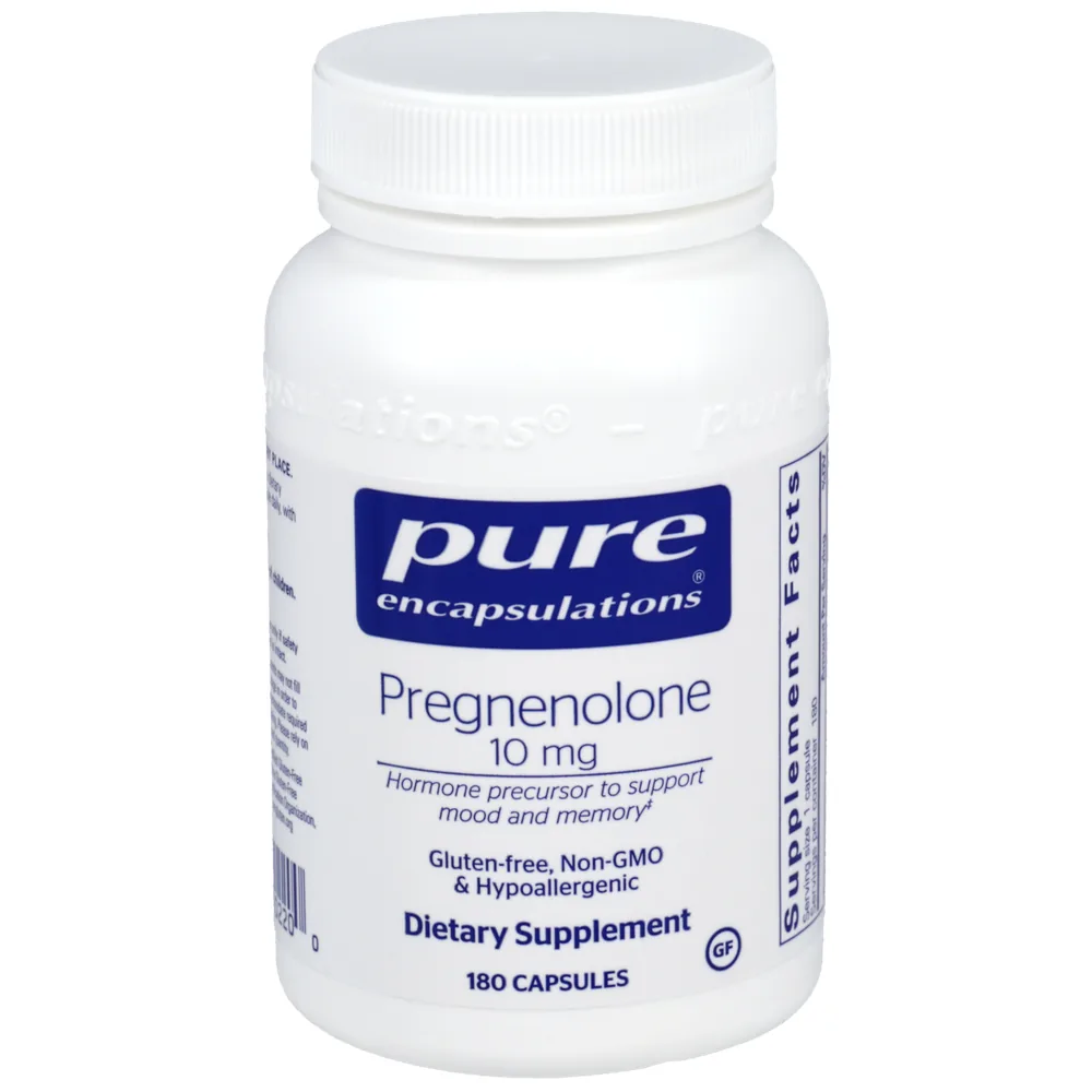 Pregnenolone 10mg - 180 capsules