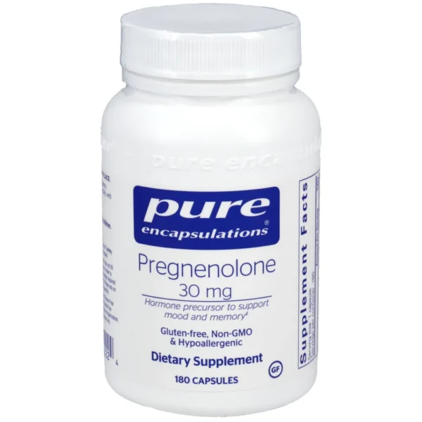 Pregnenolone 30mg - 180 capsules