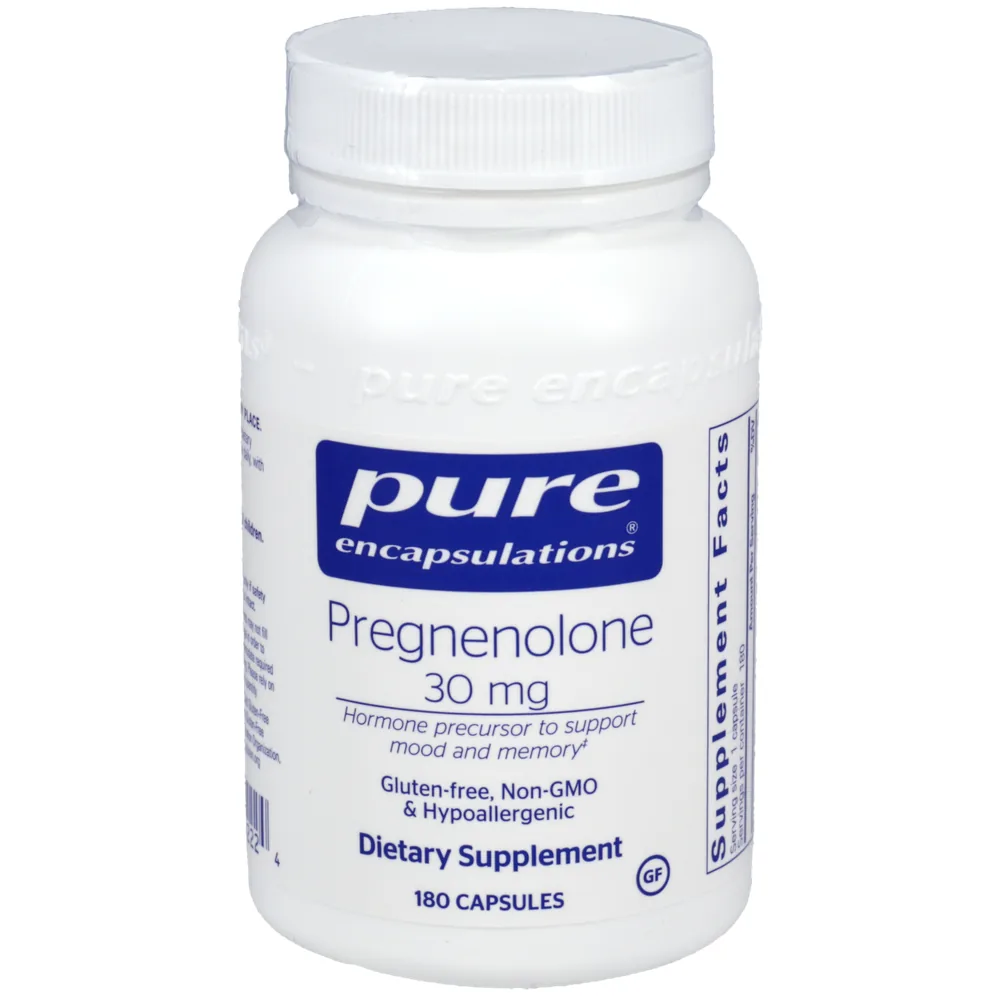 Pregnenolone 30mg - 180 capsules