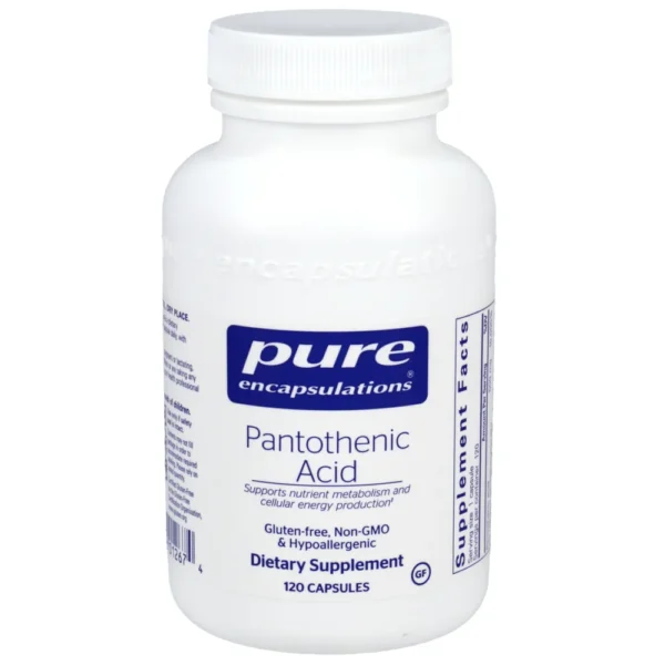 Pantothenic Acid - 120 capsules