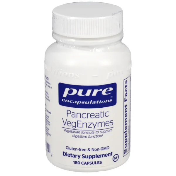 Pancreatic Vegenzymes - 180 capsules