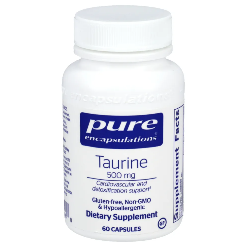 Taurine 500mg - 60 capsules
