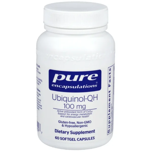 Ubiquinol-QH 100mg - 60 Softgel Capsules