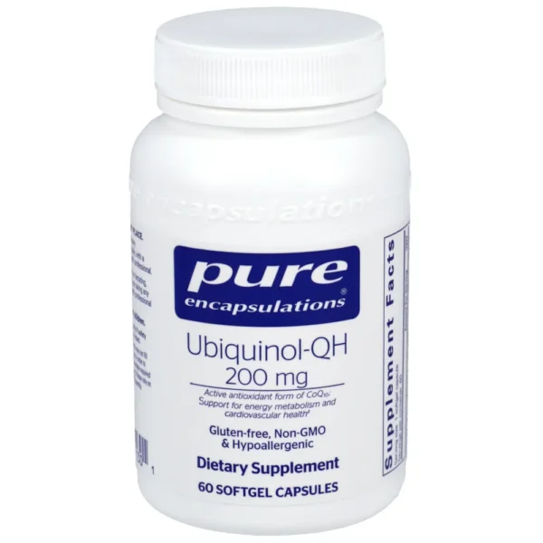 Ubiquinol-QH 200mg - 60 Softgel Capsules