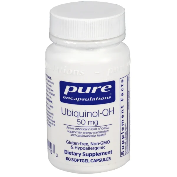 Ubiquinol-QH 50mg - 60 Softgel Capsules