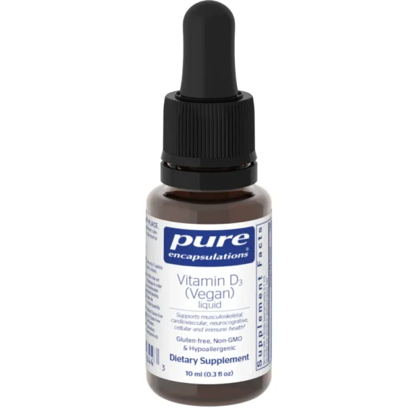 Vitamin D3 (Vegan) Liquid - 10 Milliliters
