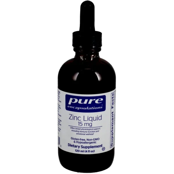 Zinc Liquid 15mg - 120 Milliliters