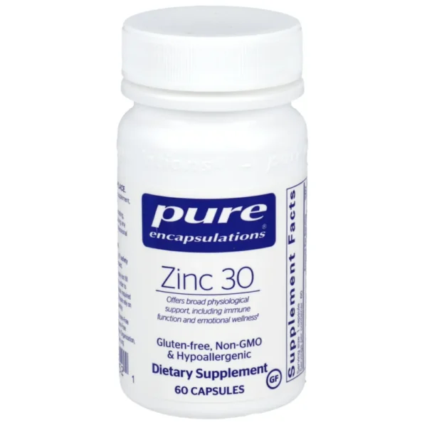Zinc 30 - 60 capsules