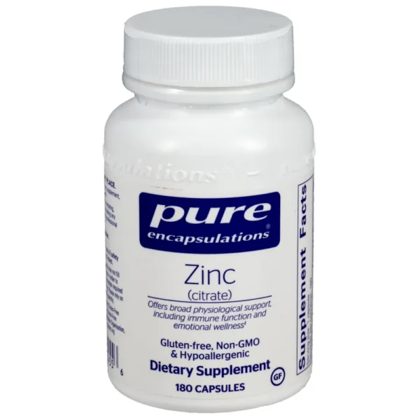 Zinc (Citrate) - 180 capsules