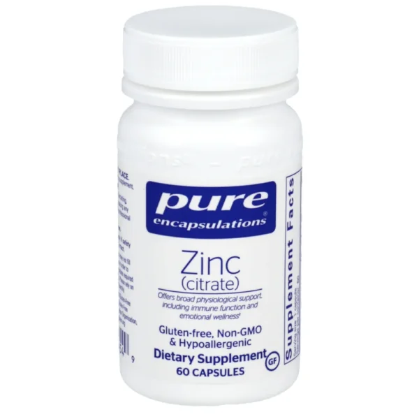 Zinc (Citrate) - 60 capsules